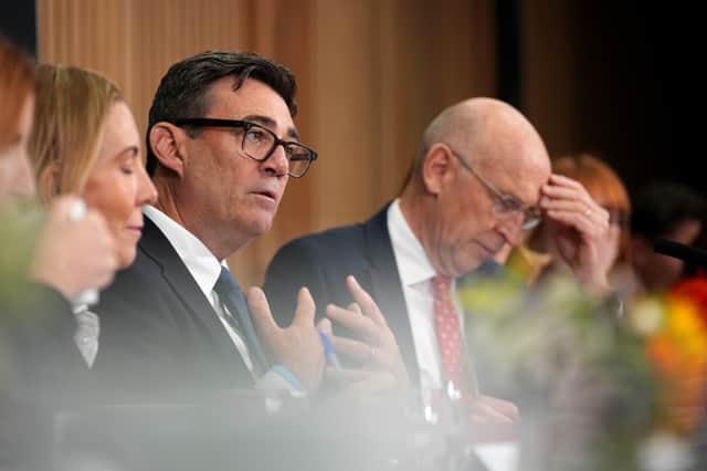 Prime Minister Andy Burnham and Chancellor John Healey