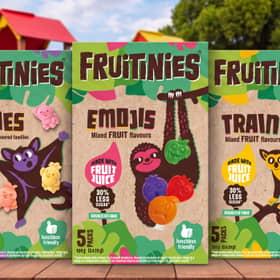 A new kids' snacking brand combines playful formats and 30% less sugar at a £2 price point