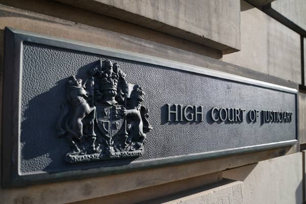 Edinburgh High Court sign