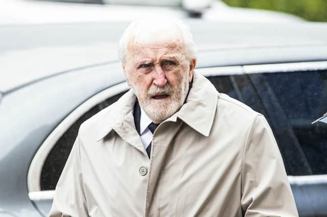 Danny McGrain, pictured in 2025, is suffering from Alzheimer's disease.