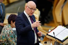First Minister John Swinney