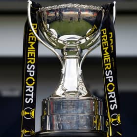 The Premier Sports Cup trophy 