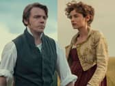 Jack Lowden and Emma Corrin lead the cast of Netflix's new Pride and Prejudice miniseries as Mr Darcy and Elizabeth Bennet. 