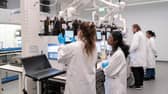 Scientists at Chemify’s first Chemifarm in Glasgow work on the discovery and synthesis of new molecules