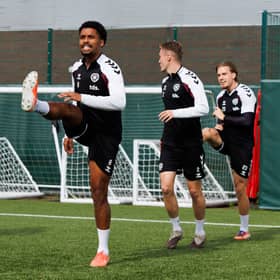 The Hearts star has been injured