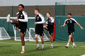 The Hearts star has been injured