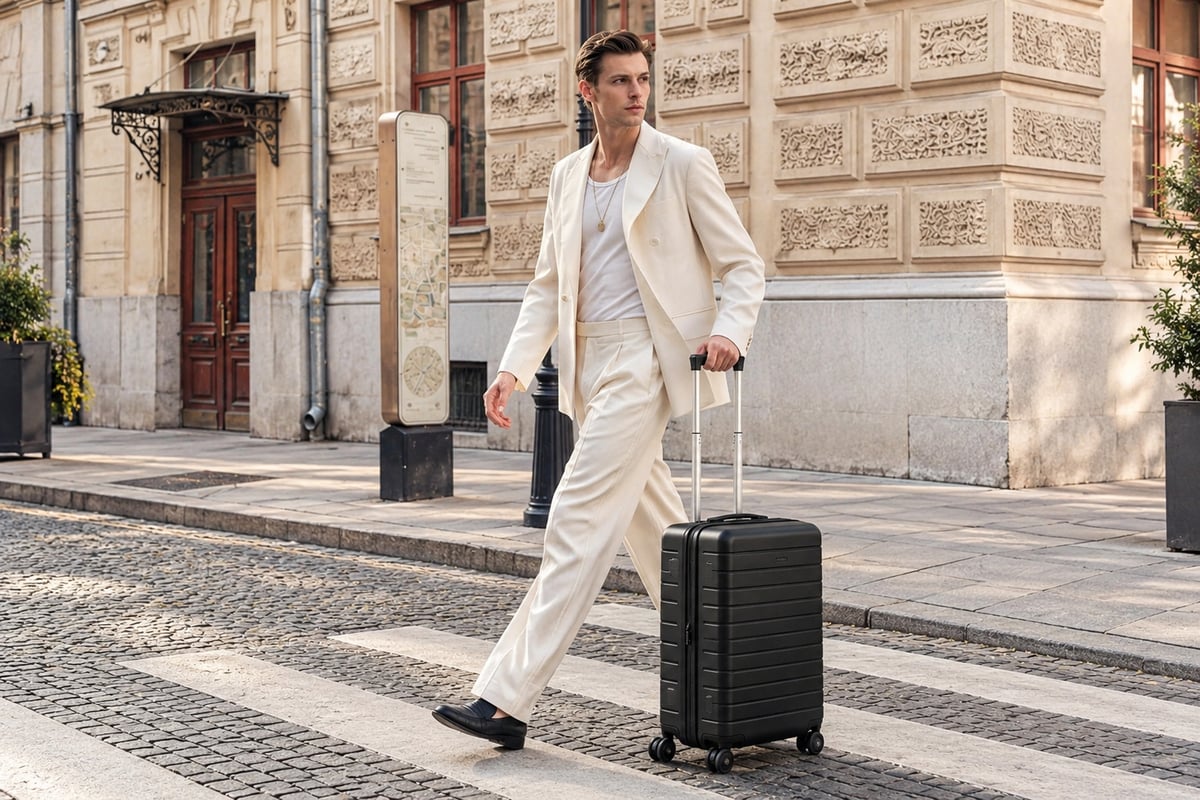 Shopper says this £25.49 cabin suitcase held two weeks of clothes