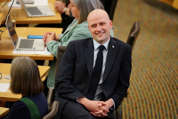 Transport Secretary Stephen Flynn (Jane Barlow/PA)
