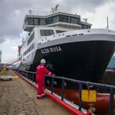 Ferguson Marine has no work after the Glen Rosa ferry is handed over to CalMac. (Jane Barlow/PA)
