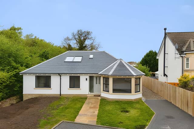 The detached Roanshead Crescent home has its own private driveway and garage