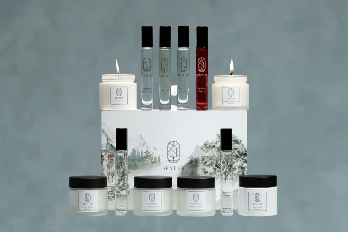 I first fell for Sentier with Cerulean Bloom, but its advent calendar gave me a new fragrance obsession