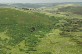 Todrig from the air,  property acquired by Gresham House Forest Growth and Sustainability LP
