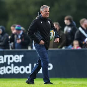 Glasgow Warriors Head Coach Franco Smith during a Pre-Season friendly match between Glasgow Warriors and Bath at Old Anniesland (Pic: SNS)