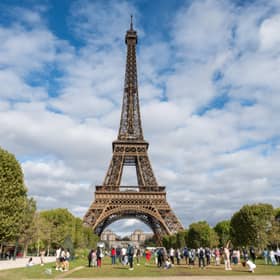 The Eiffel Tower was at the centre of controversy in France over women's rights (Picture: Riccardo Milani/Hans Lucas)