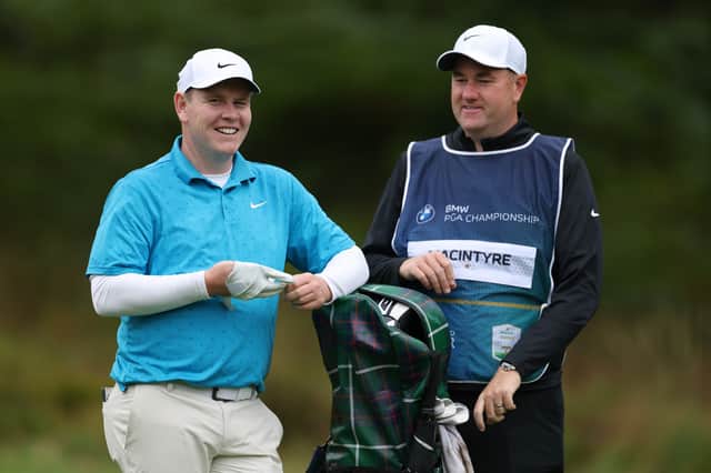 Bob MacIntyre was happy with his putting display in the third round of the BMW PGA Championship at Wentworth 