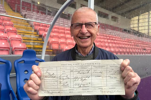 Ian Winship, who completed a 10-kilometre race in just over an hour