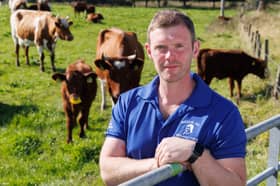 Bryce Cunningham, farmer and owner of Mossgiel Organic Farm near Mauchline