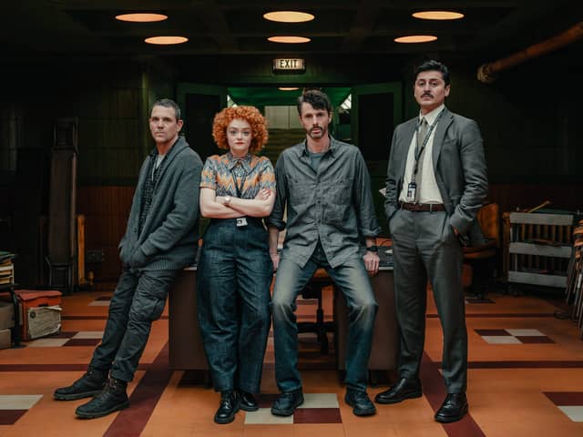 The cast of Dept. Q season 2 includes Jamie Sives as DI James Hardy, Leah Byrne as Rose, Matthew Goode as Carl Morrk, Alexej Manvelov as Akram Salim.