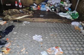 Ben Nevis hut littered with rubbish from visitors 