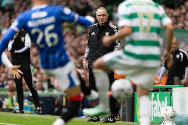 Celtic manager Martin O'Neill during the 1-0 defeat by Rangers at Celtic Park on Sunday. (Photo by Craig Williamson / SNS Group)