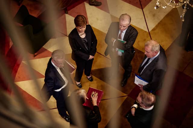 The War Game sees former First Minister of Scotland Nicola Sturgeon play the part of the UK Deputy Prime Minister.