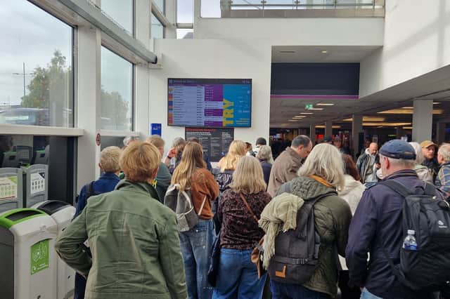Passengers at Edinburgh Airport are facing disruption this morning following a technical issue at Nats.