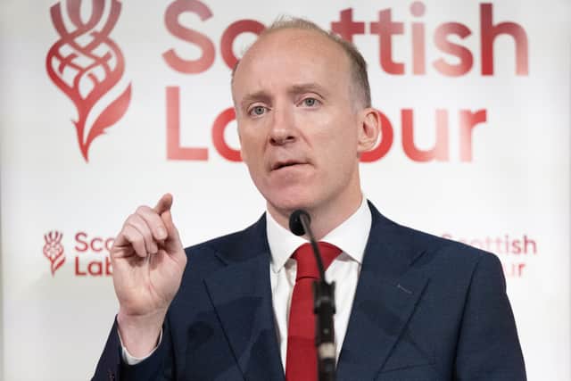 Scottish Labour leader Michael Marra