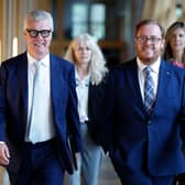 Malcolm Offord, Leader of Reform UK Scotland and Thomas Kerr, Deputy Leader of Reform UK Scotland