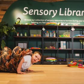Center Parcs has opened its sensory library at Elveden Forest village