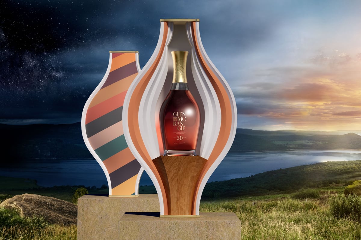 “It’s an unashamedly old fashioned whisky” - Glenmorangie release 50 year old single malt in unique ceramic artwork