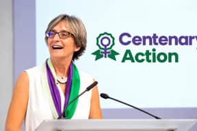 Helen Pankhurst is continuing the work of her ancestors through charity Centenary Action.
