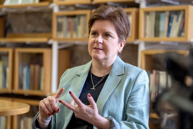 Former first minister Nicola Sturgeon