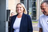 Sandie Peggie at the tribunal on Wednesday