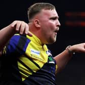 Luke Littler will be looking to answer the boo boys on Monday.