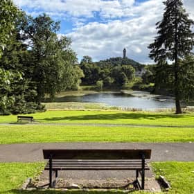 A lovely view of the Wallace Monument