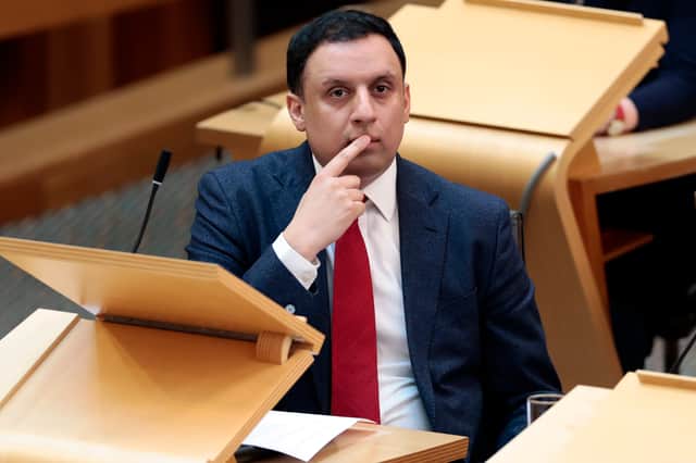 Former Scottish Labour leader Anas Sarwar