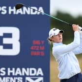 World No 1 Nelly Korda pictured in action during this year’s ISPS HANDA Women's Scottish Open at Dundonald Links in Ayrshire 