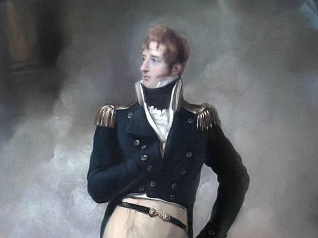 An 1807 painting of Thomas Cochrane by Peter Edward Stroehling
