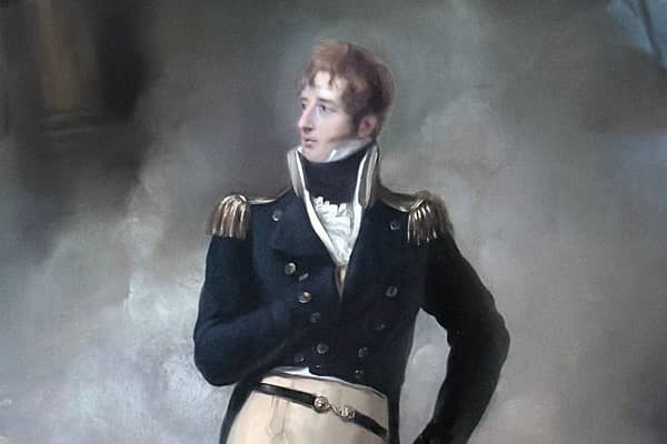 An 1807 painting of Thomas Cochrane by Peter Edward Stroehling