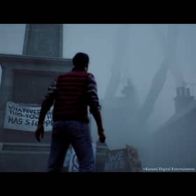 Wandering through the game's version of St Monans, it soon becomes clear that something terrible has happened. Picture: Konami/Annapurna Interactive/Screen Burn