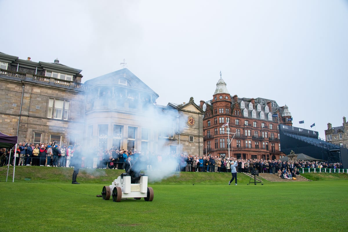 First woman captain of The R&A drives in at St Andrews