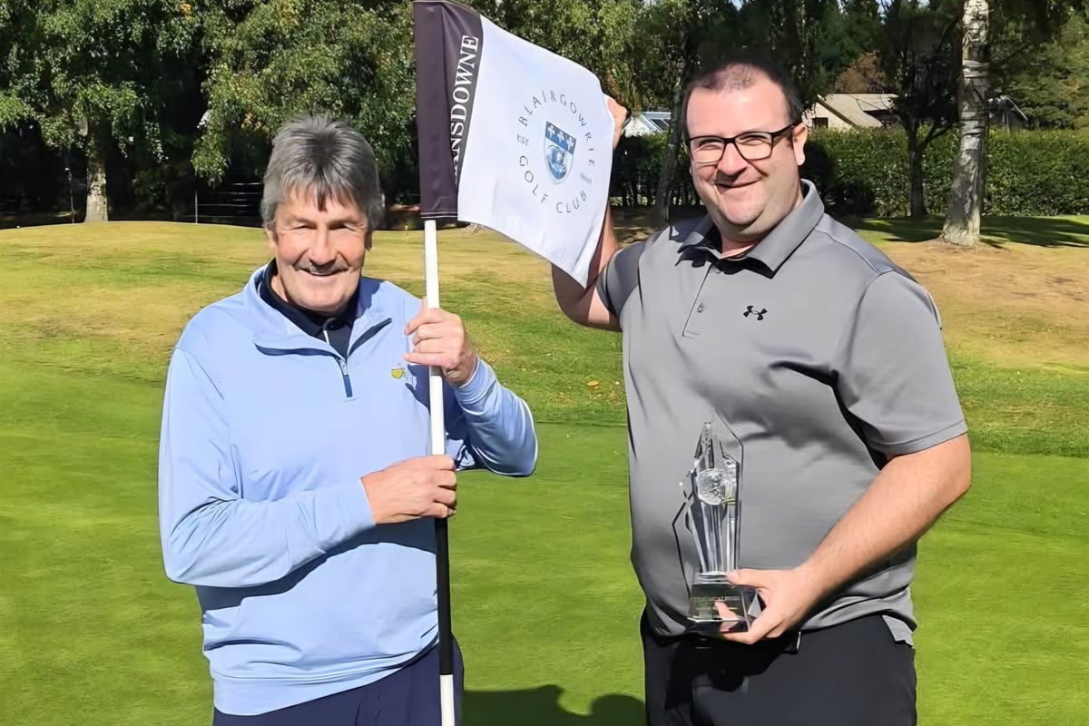 Former pro Ryan Campbell wins Blairgowrie event in memory of Kevin McAlpine