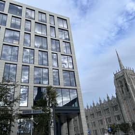 The GB Energy headquarters at  Marischal Square in Aberdeen