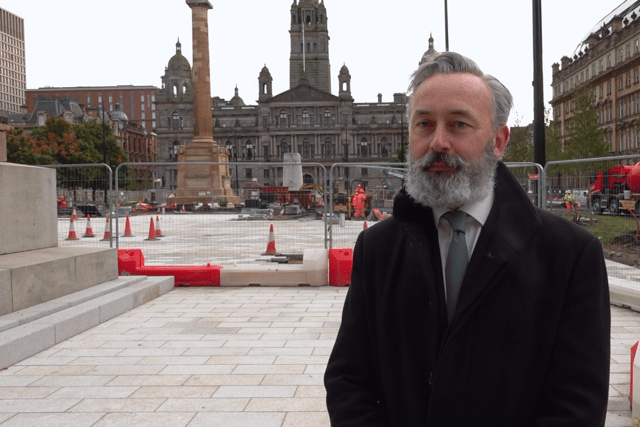 Colin Edgar is director of communication and governance at Glasgow City Council (Craig Meighan/PA)