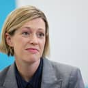 Deputy First Minister Jenny Gilruth on a visit to NHS Fife Home Hub