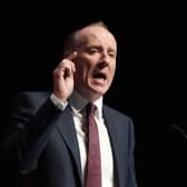Michael Marra at the Labour Party Conference in Liverpool