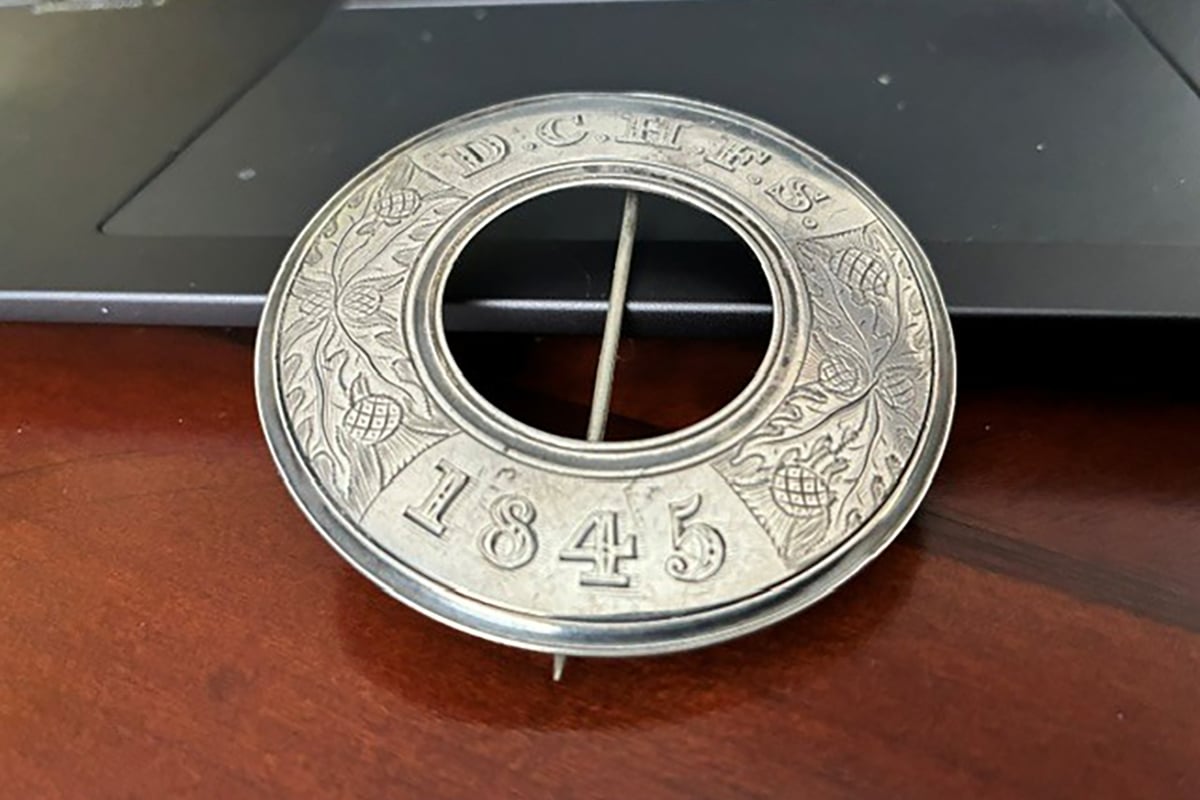 US man’s delight as mystery of 181-year-old Scottish brooch solved