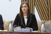 Education Secretary Mairi McAllan at a Holyrood committee (Andrew Cowan/Scottish Parliament/PA)