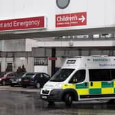 The Accident and Emergency department at the Aberdeen Royal Infirmary
