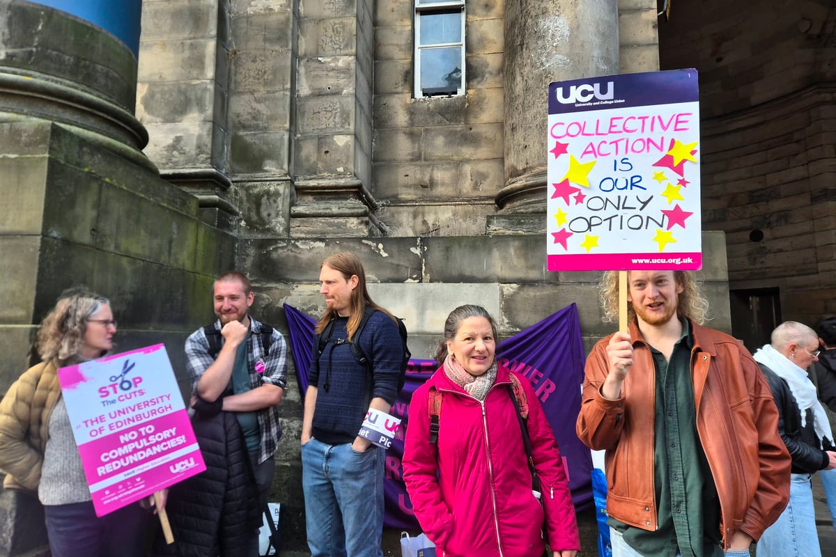 'We want what we pay for': Student fears as Edinburgh Uni strikes begin